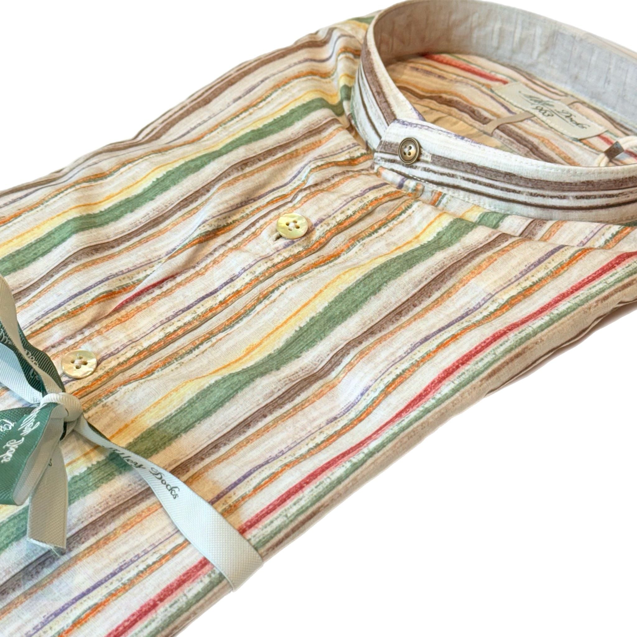 S5-3760 Camicia Coreana Fantasia Multicolor Man