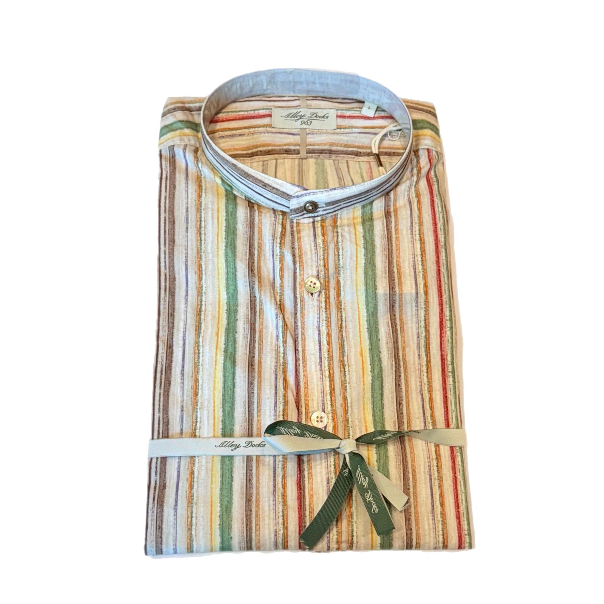 S5-3760 Camicia Coreana Fantasia Multicolor Man