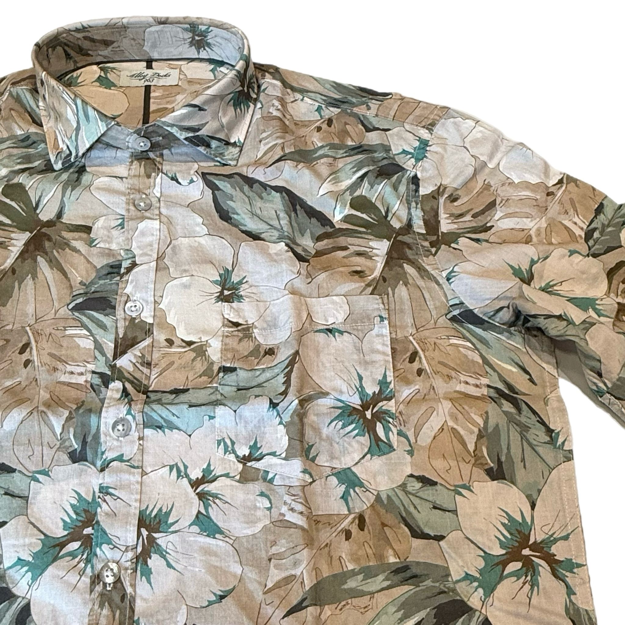 S5-3719 Camiciotto Fantasia Beige/Green Man