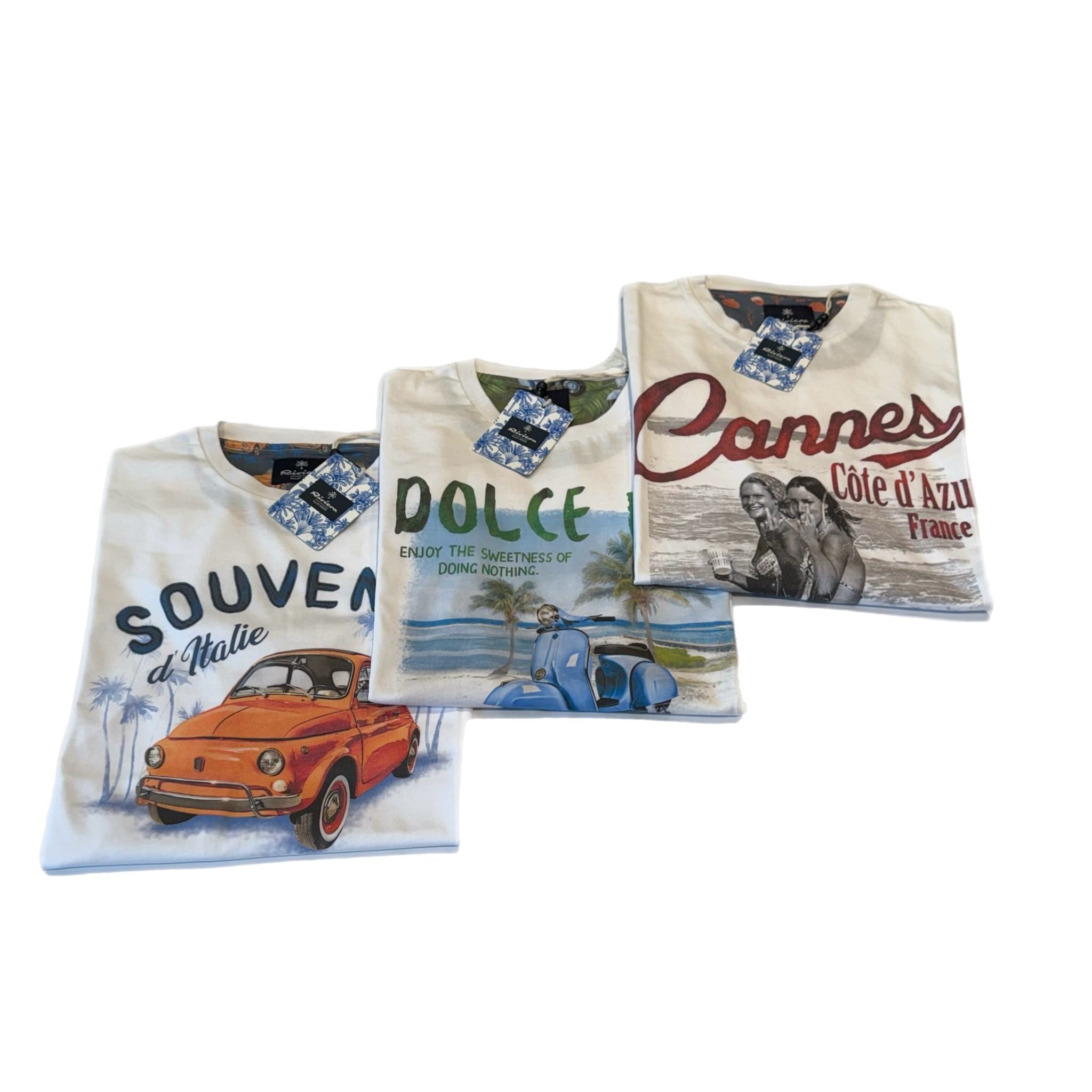 S5-SOUVENIR T-Shirt Optical White Man