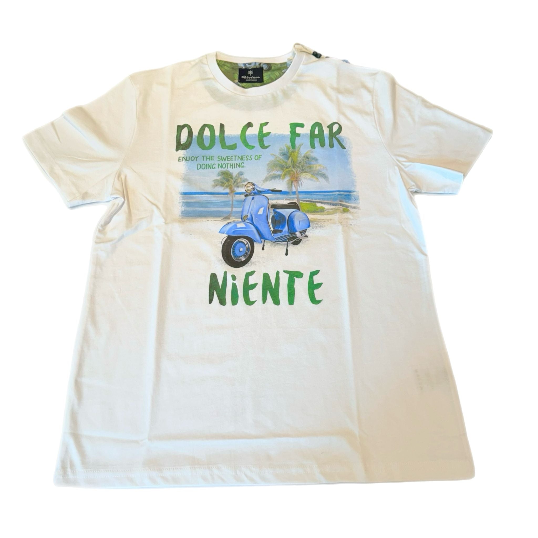 S5-DOLCE FAR NIENTE T-Shirt Optical White Man