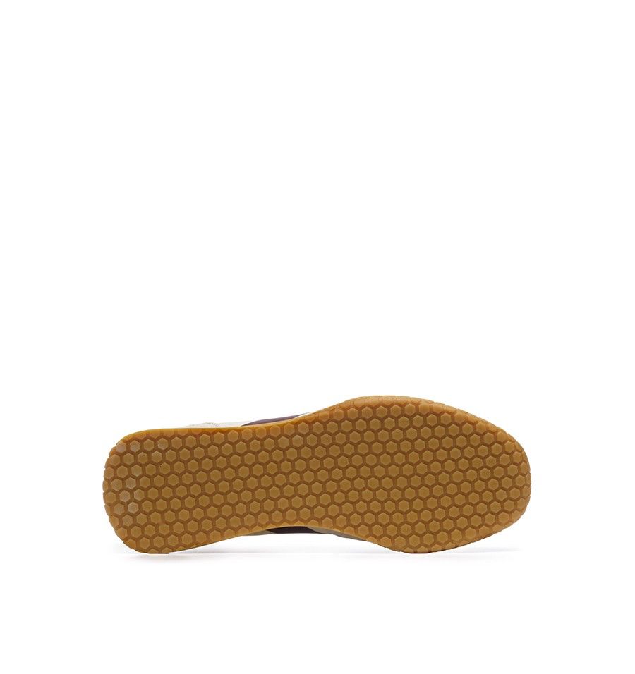 US5-9753 Sneaker White/Bordeaux Man