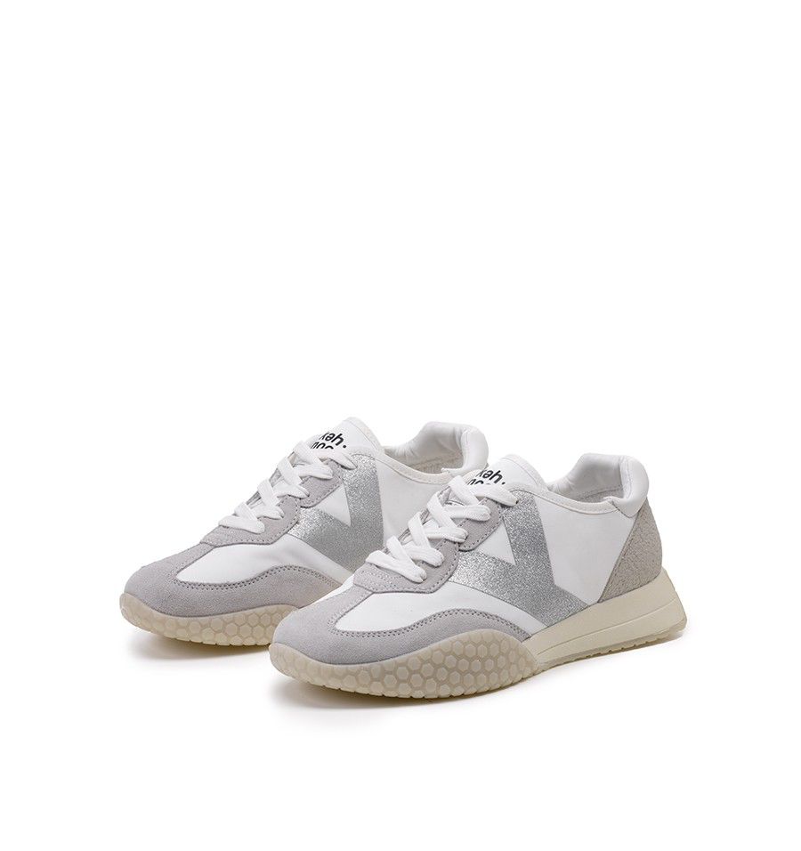 DS5-9312 Sneaker White/Silver Woman