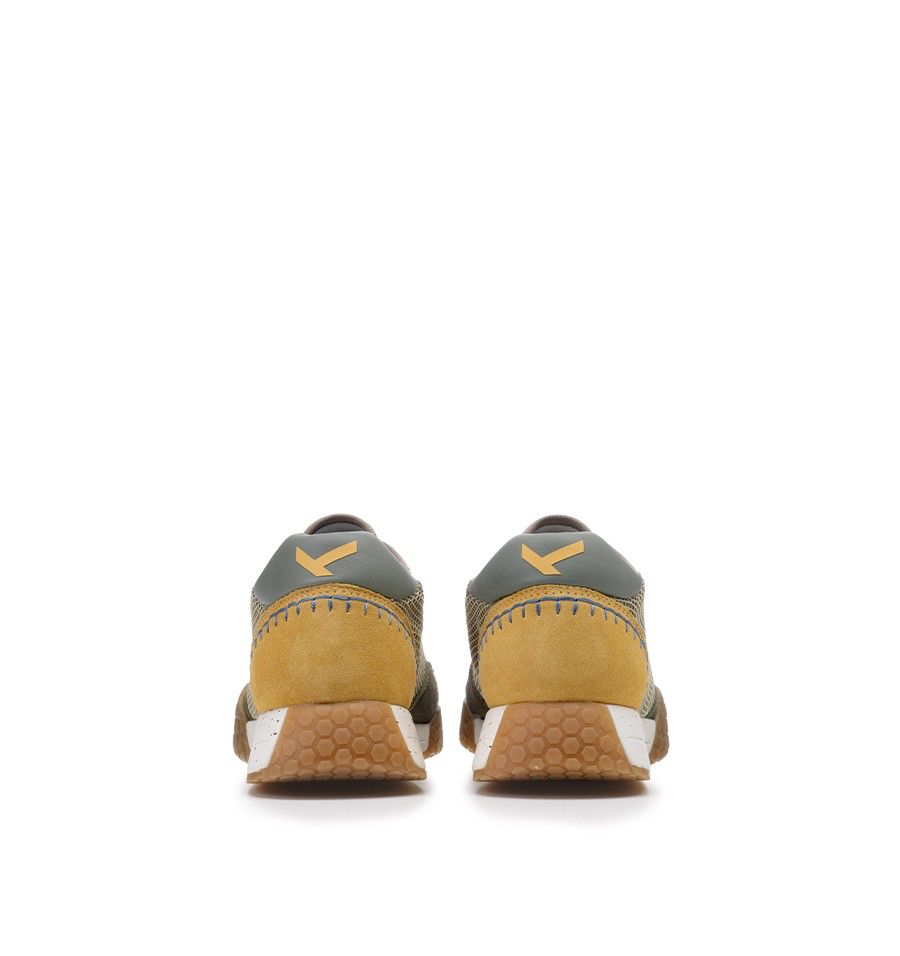 DS5-9757 Sneaker Khaky/Purple/Yellow Woman