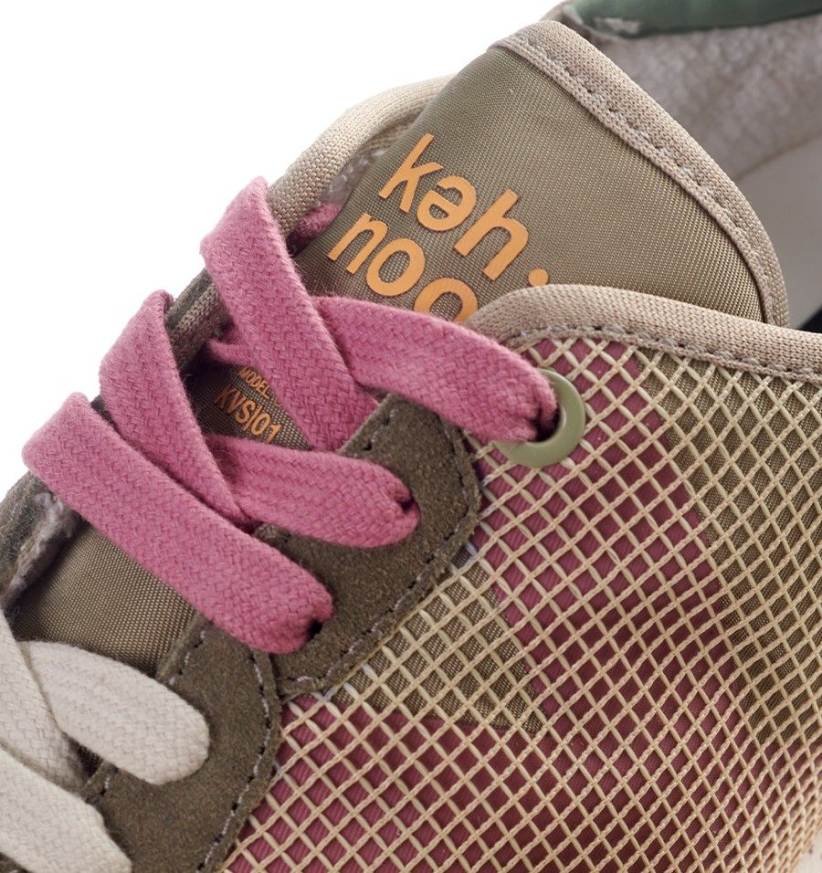 DS5-9757 Sneaker Khaky/Purple/Yellow Woman