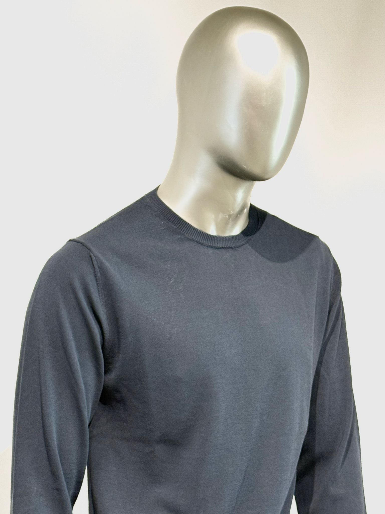 S5-0303 Maglia Girocollo Rasato Notte Man