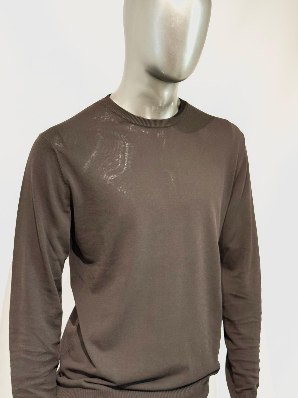 S5-0303 Maglia Girocollo Rasato Moro Man