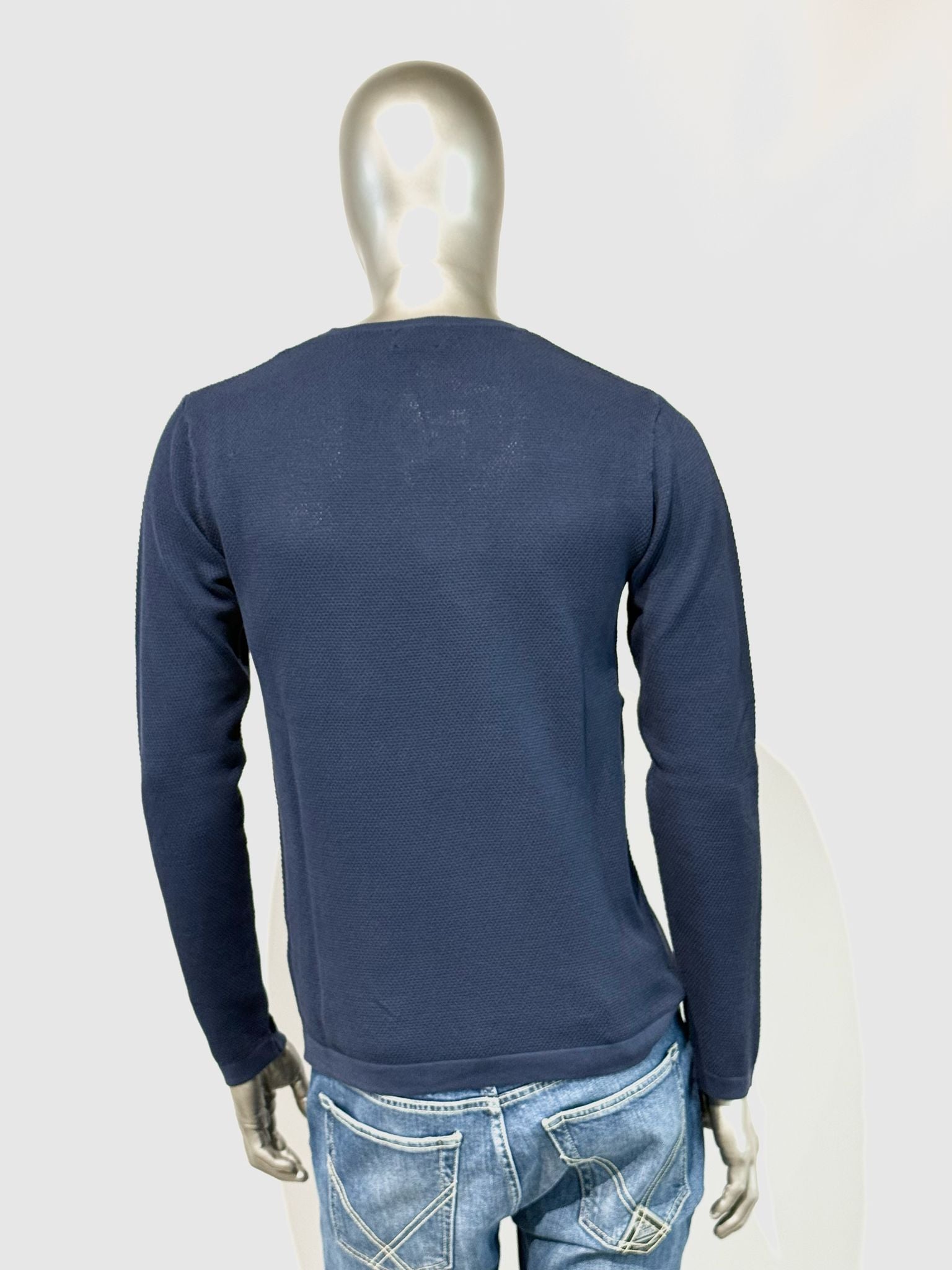 S5-0315 Maglia Girocollo Cotone Ultrasoft Notte Man