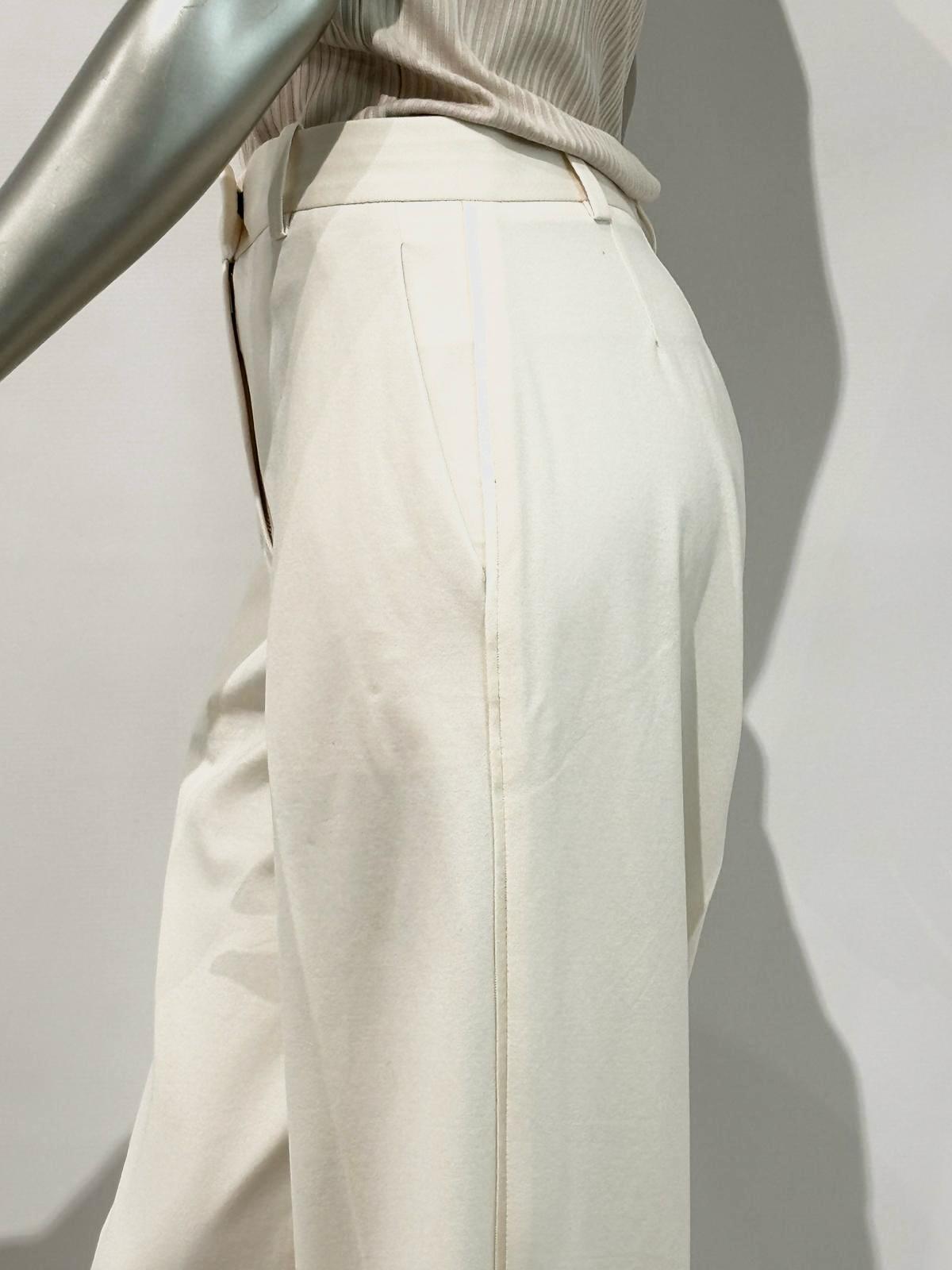 SD5-3418 Pantalone Masculine Satin Linen 813 Premium Woman