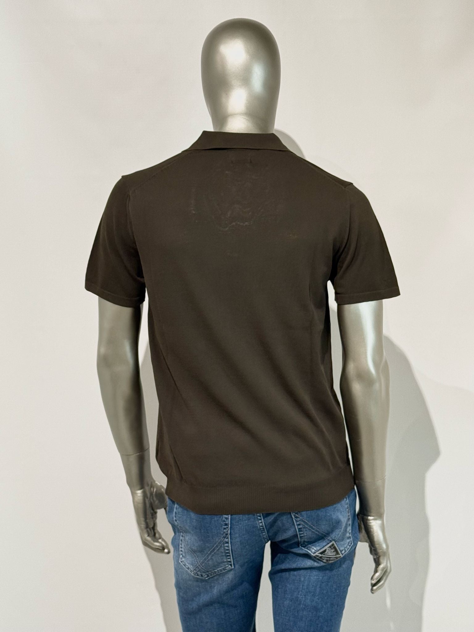 S5-0305 Polo Manica Corta Crepe Moro Man