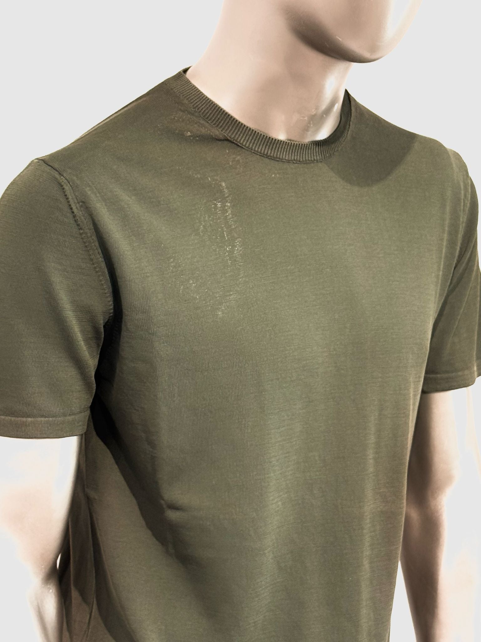 S5-0307 T-Shirt Manica Corta Crepe Militare Man