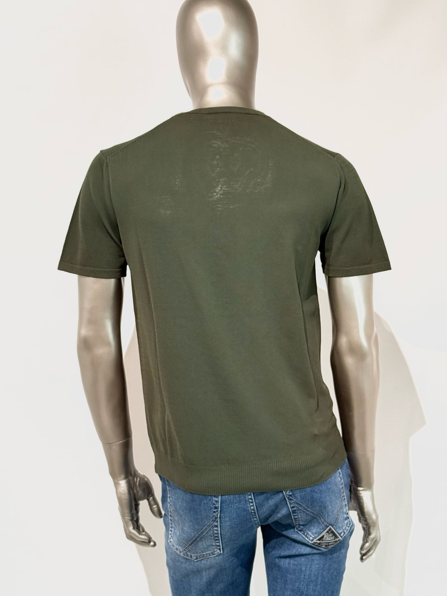 S5-0307 T-Shirt Manica Corta Crepe Militare Man
