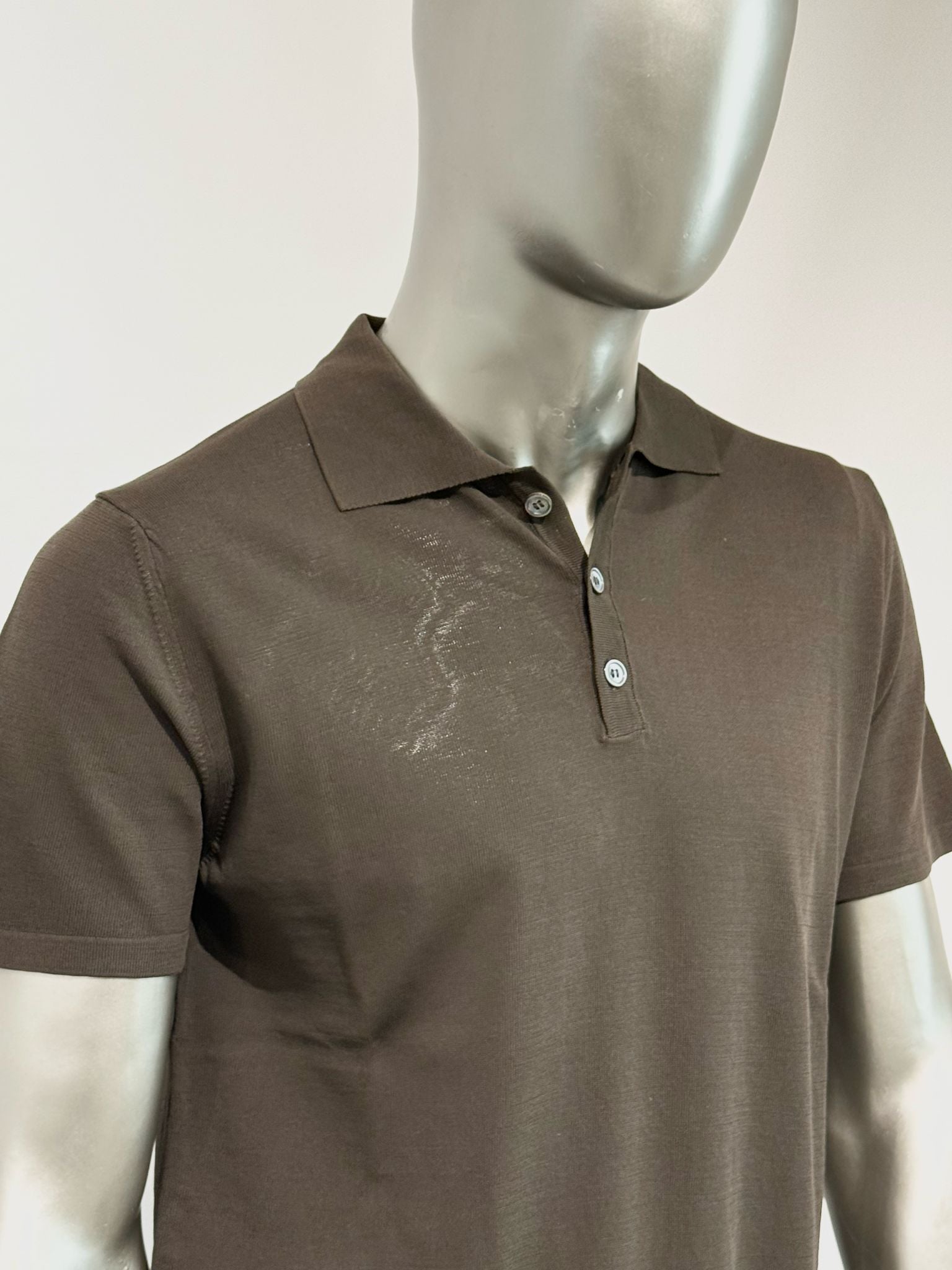 S5-0305 Polo Manica Corta Crepe Moro Man