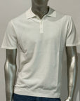 S5-0305 Polo Manica Corta Crepe Panna Man