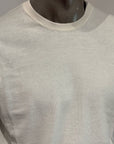 S5-0307 T-Shirt Manica Corta Crepe Panna Man