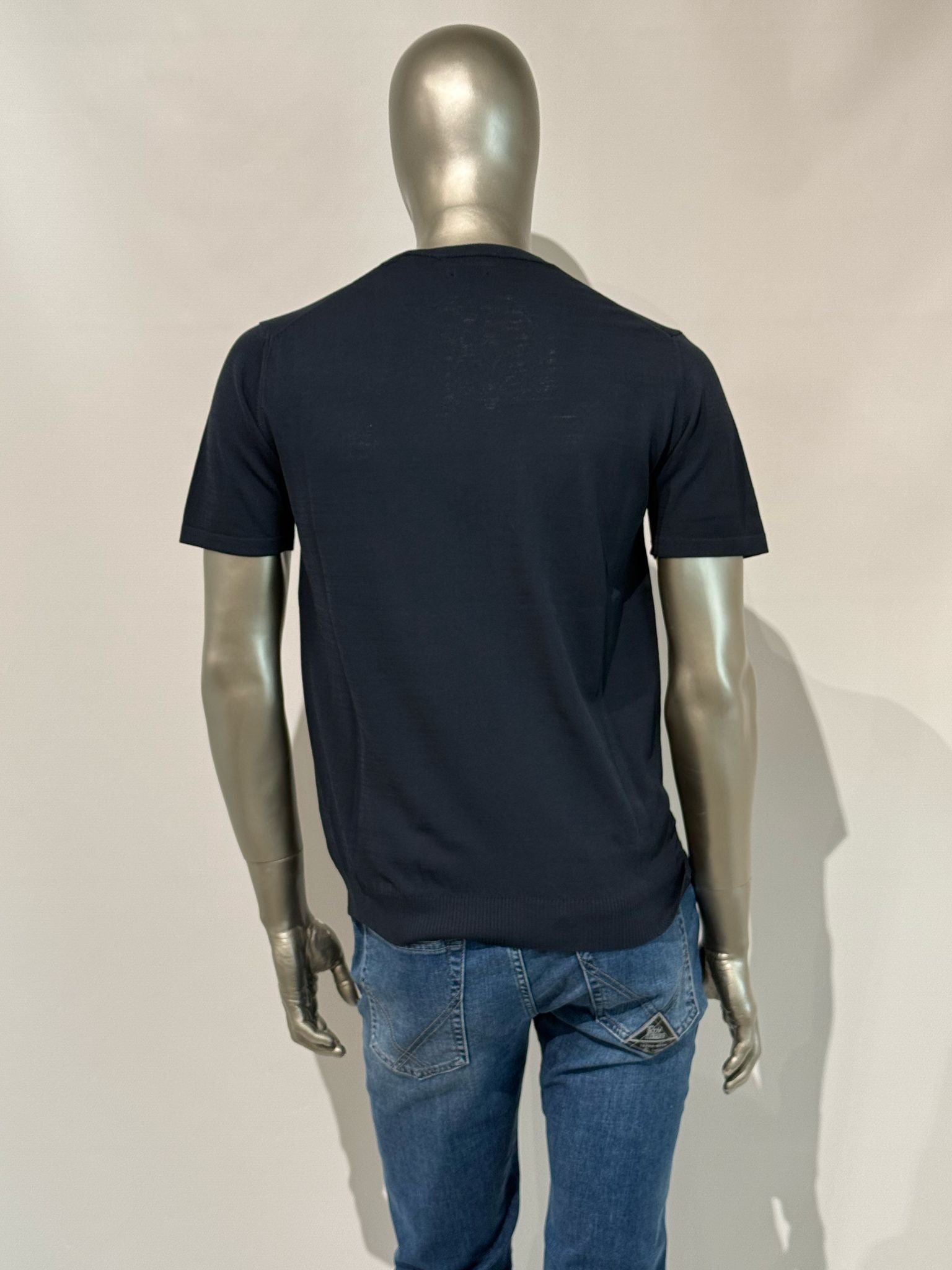 S5-0307 T-Shirt Manica Corta Crepe Notte Man