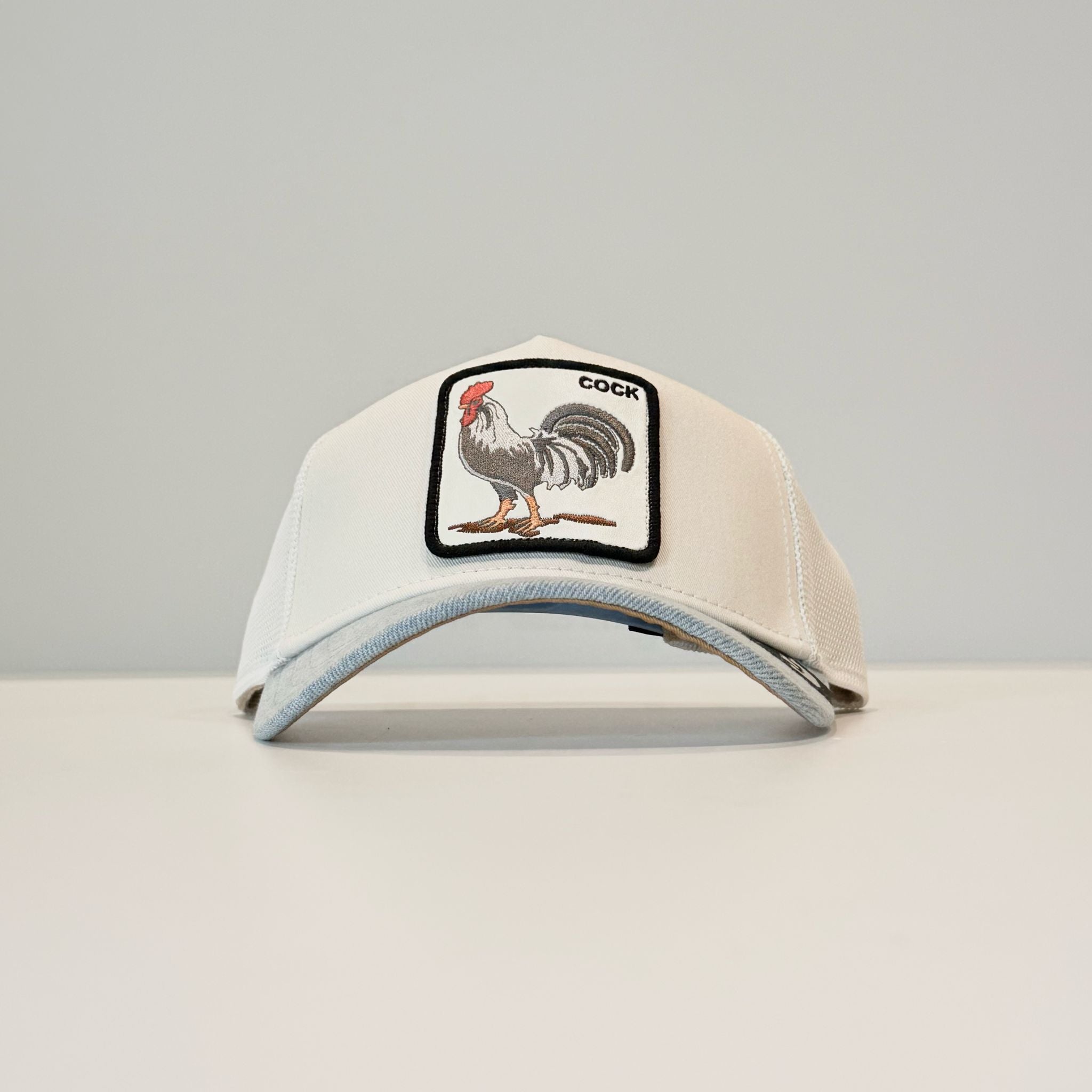 Cappello Denim ROOSTER FAN COCK WHI