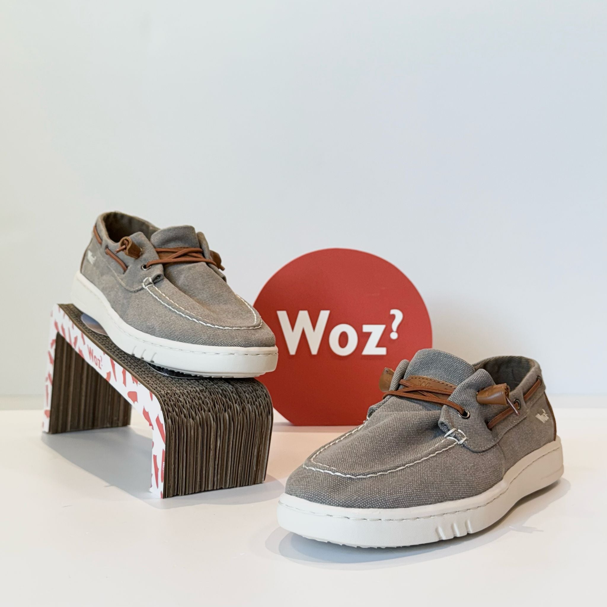 S5-GEORGE 50100 Mocassino Canvas Smoke Man