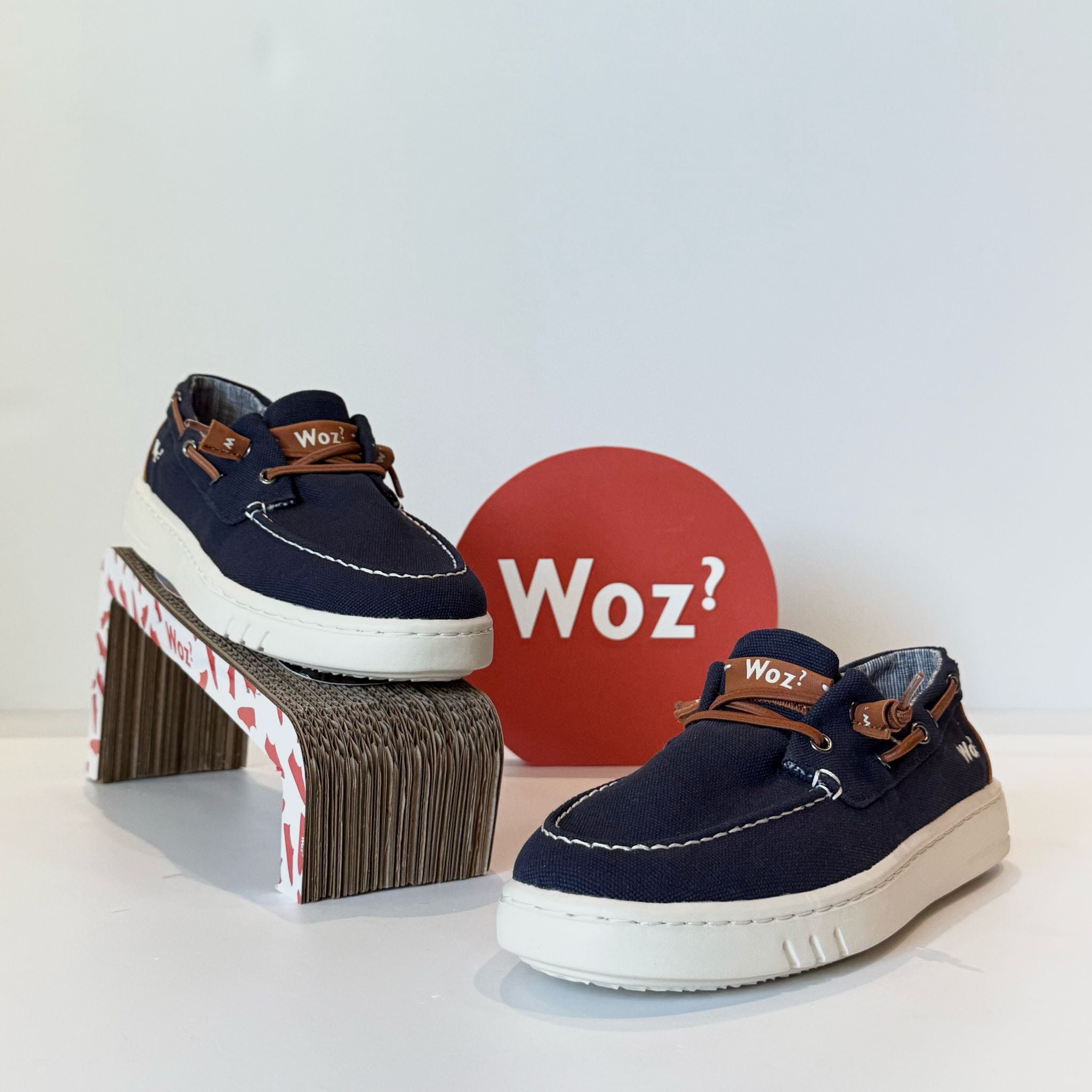 S5-GEORGE 50100 Mocassino Canvas Navy Man