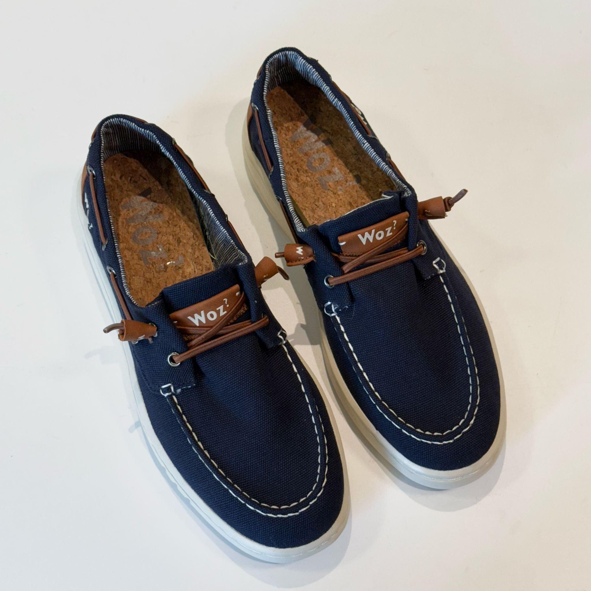S5-GEORGE 50100 Mocassino Canvas Navy Man