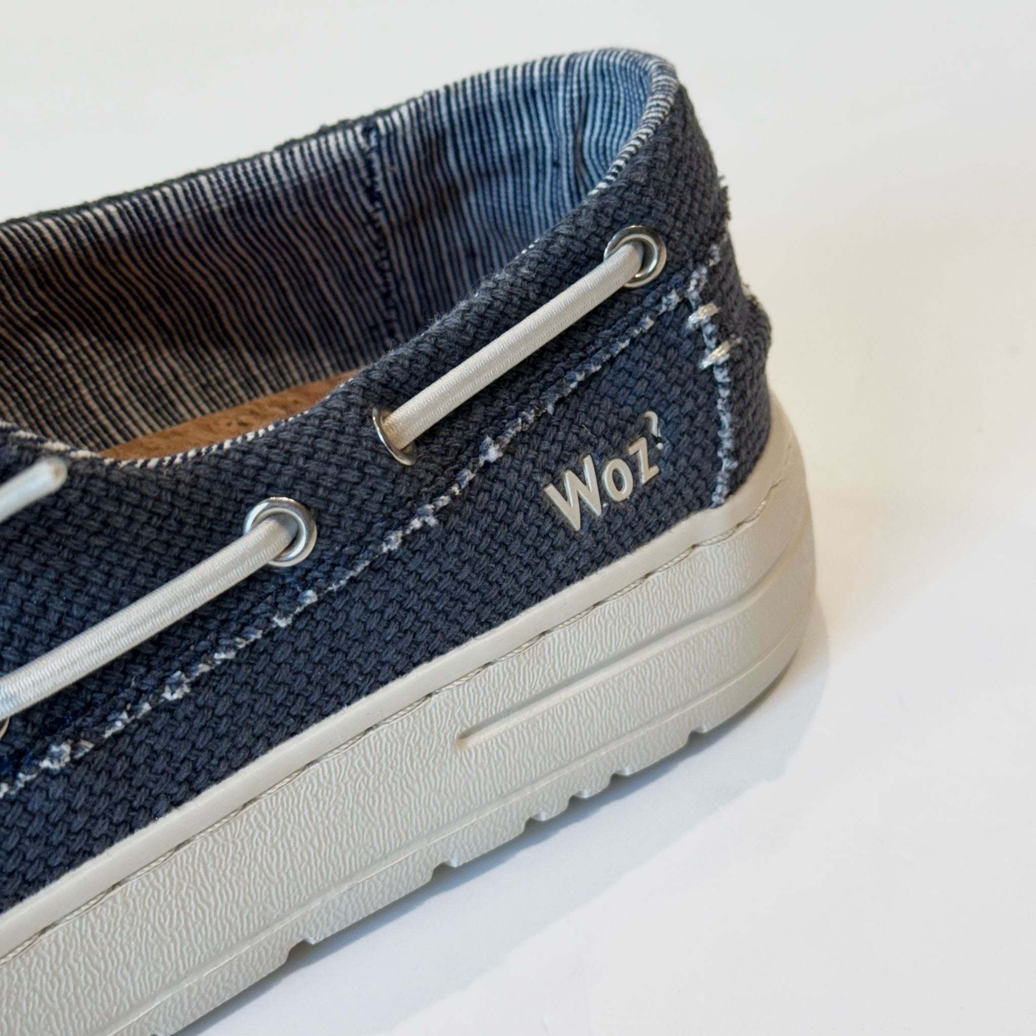 S5-JAMES GRIP Mocassino Canvas Navy Man