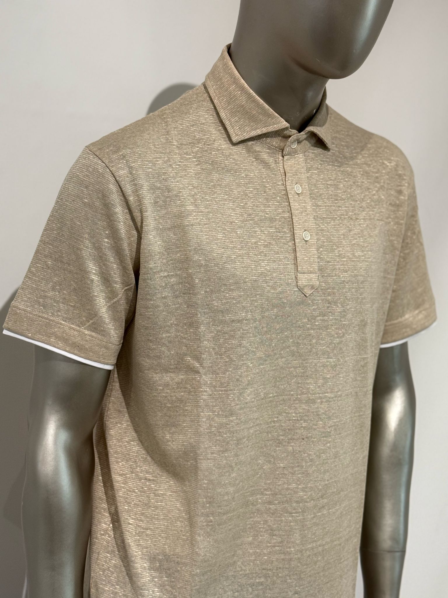 S5-BRIDGE327 Polo Beige Man