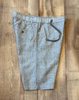 S5-1403 Bermuda Lino E Cotone Brown Man