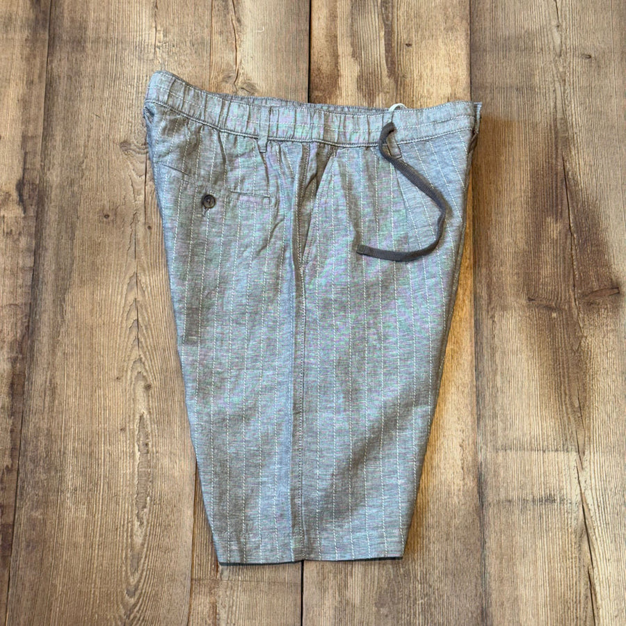 S5-1403 Bermuda Lino E Cotone Brown Man
