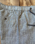 S5-1403 Bermuda Lino E Cotone Brown Man