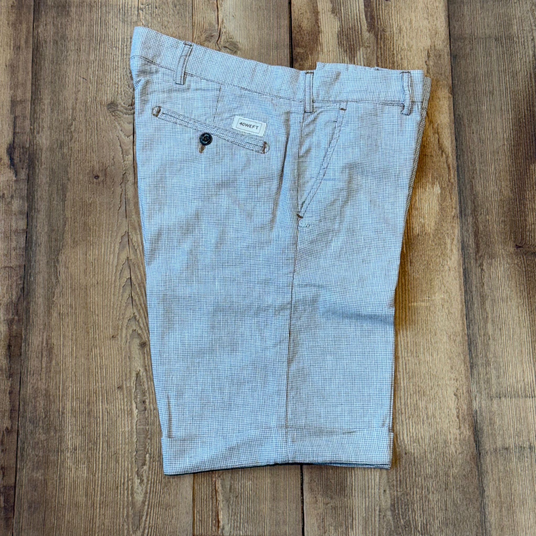 S5-SERGENT Bermuda Chino Pied Poule Noce Man