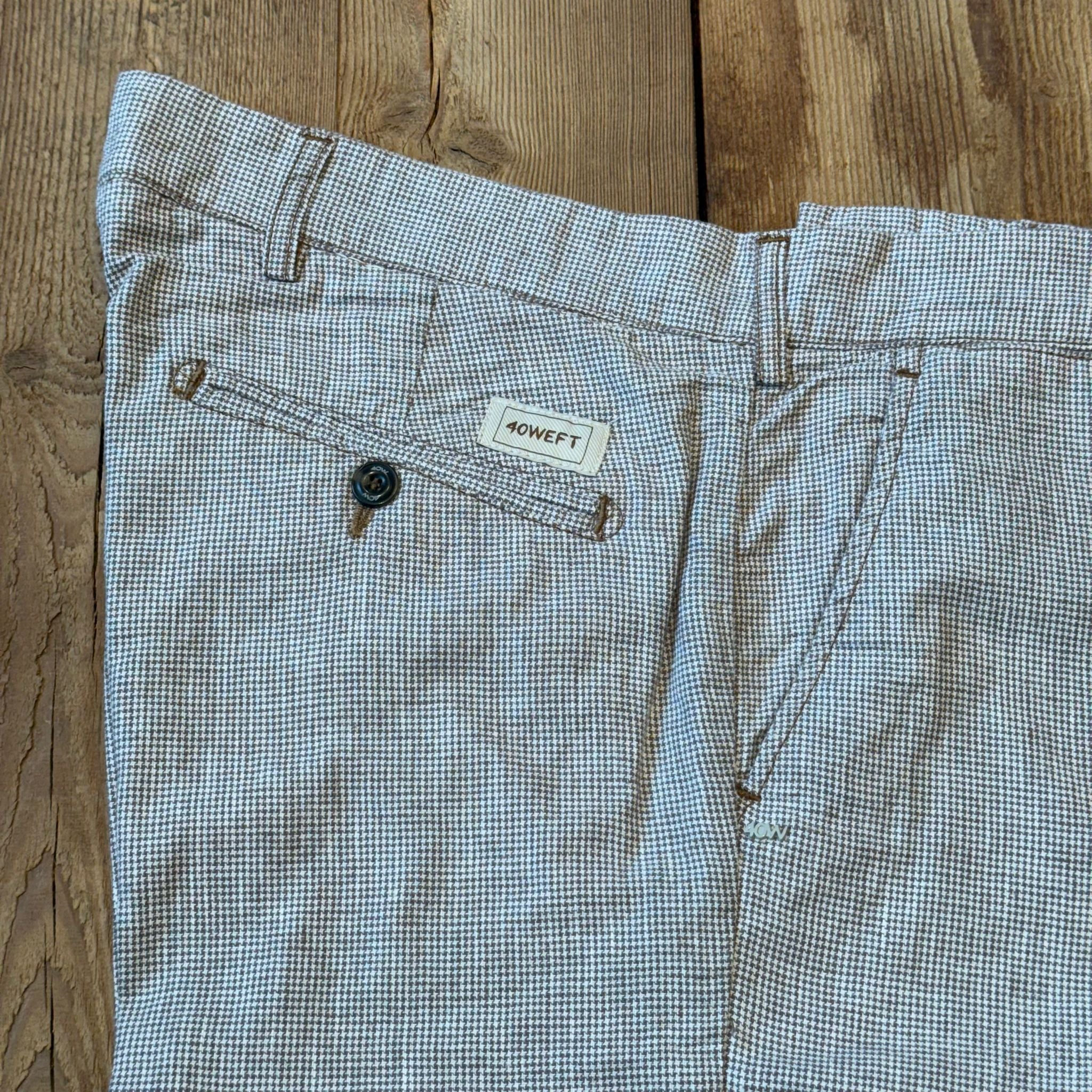 S5-SERGENT Bermuda Chino Pied Poule Noce Man