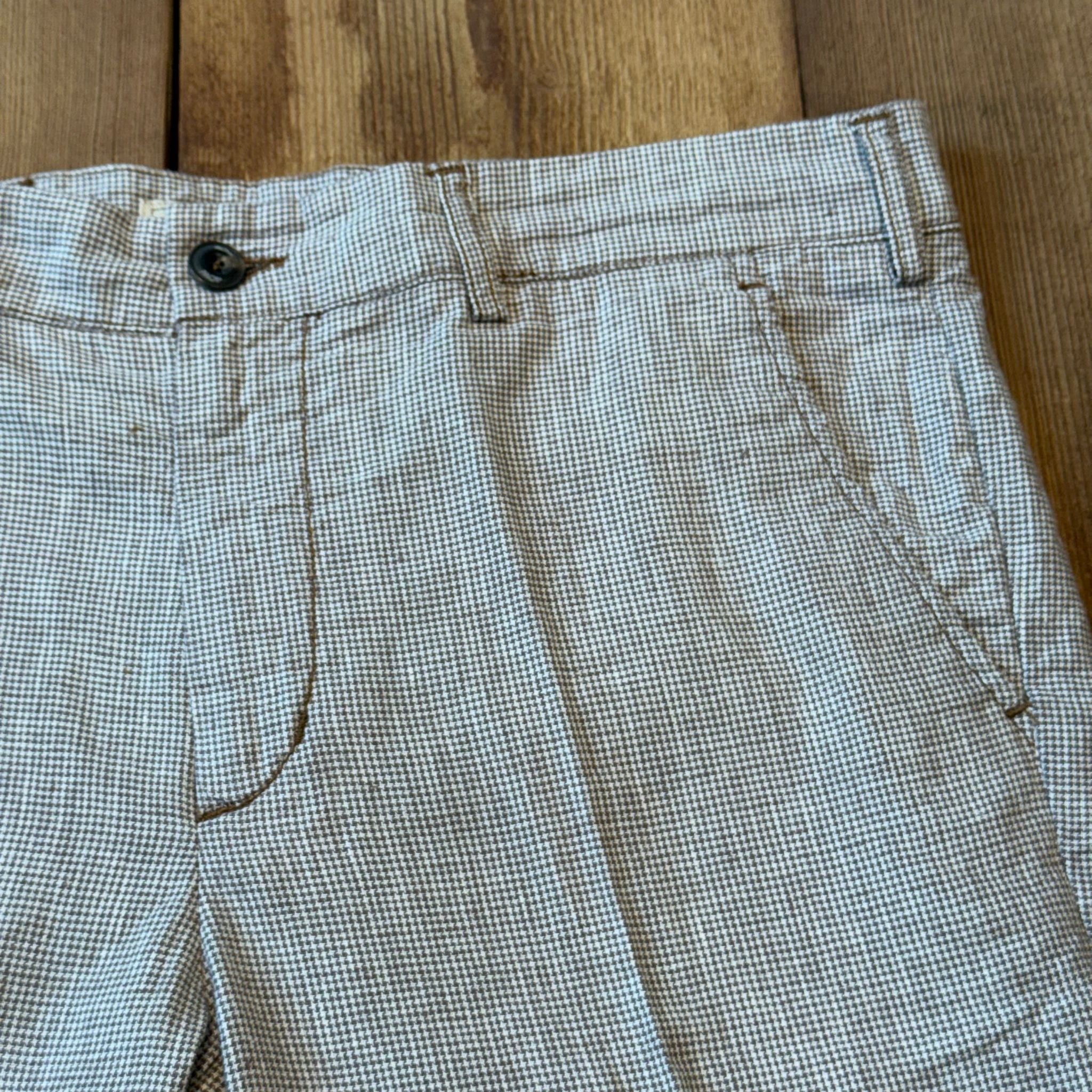 S5-SERGENT Bermuda Chino Pied Poule Noce Man