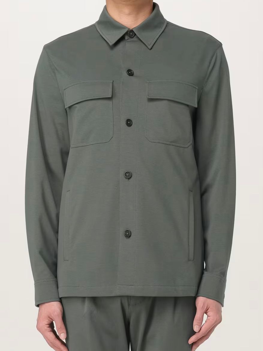 S5-3272 Giacca Overshirt Militare