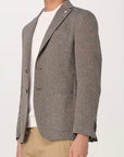 S5-3149 Blazer Microfantasia Beige