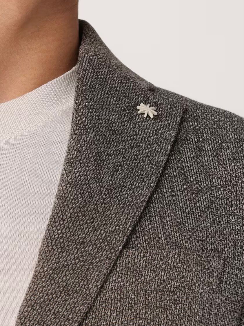 S5-3149 Blazer Microfantasia Beige