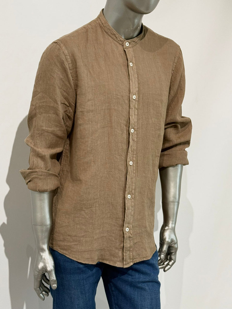 US5- Camicia Corey Riviera Lino Beige Man