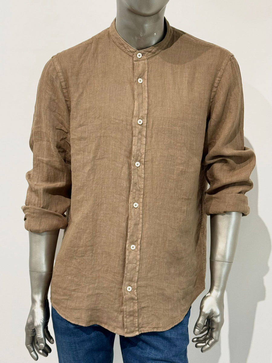 US5- Camicia Corey Riviera Lino Beige Man