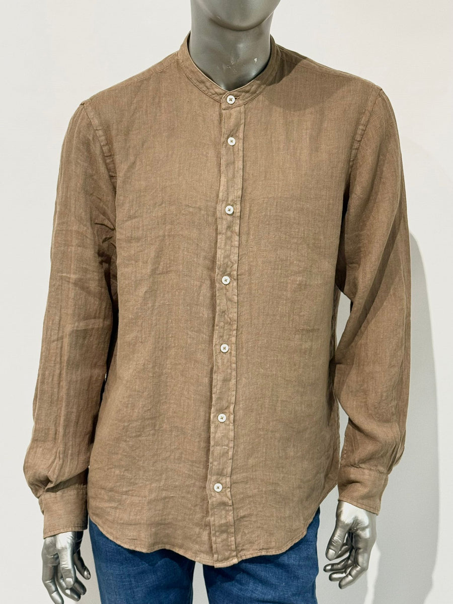 US5- Camicia Corey Riviera Lino Beige Man