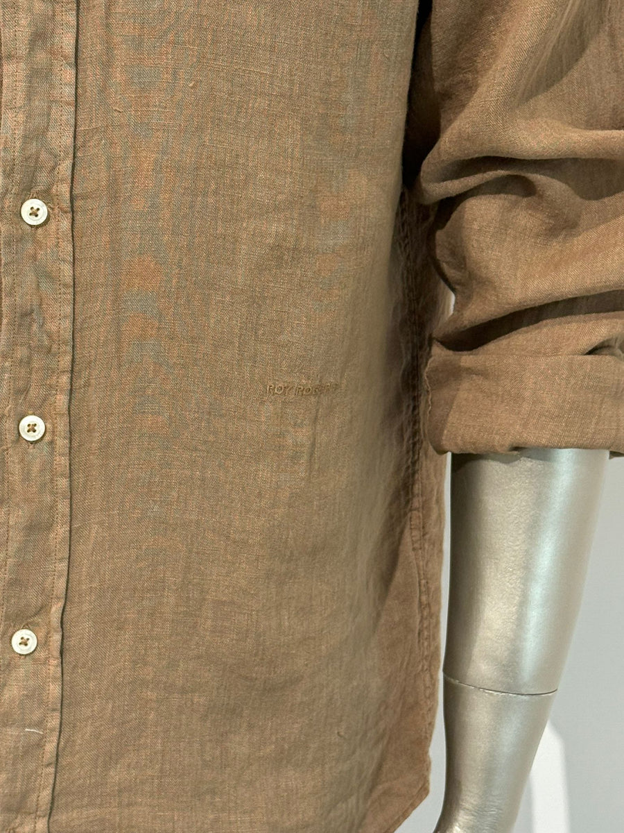 US5- Camicia Corey Riviera Lino Beige Man