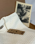 UW5-HUBBEL Maglia ROBERT REDFORD Girocollo Bianco Lana Man