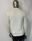 UW5-HUBBEL Maglia ROBERT REDFORD Girocollo Bianco Lana Man