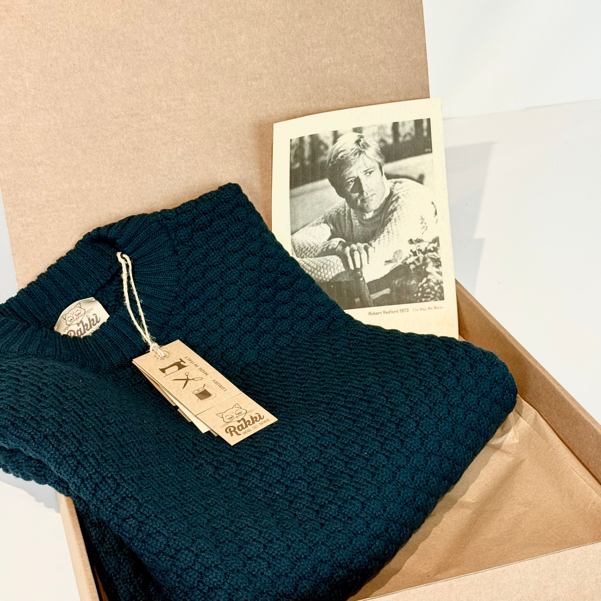 UW5-HUBBEL Maglia ROBERT REDFORD Gircollo Bottiglia Man