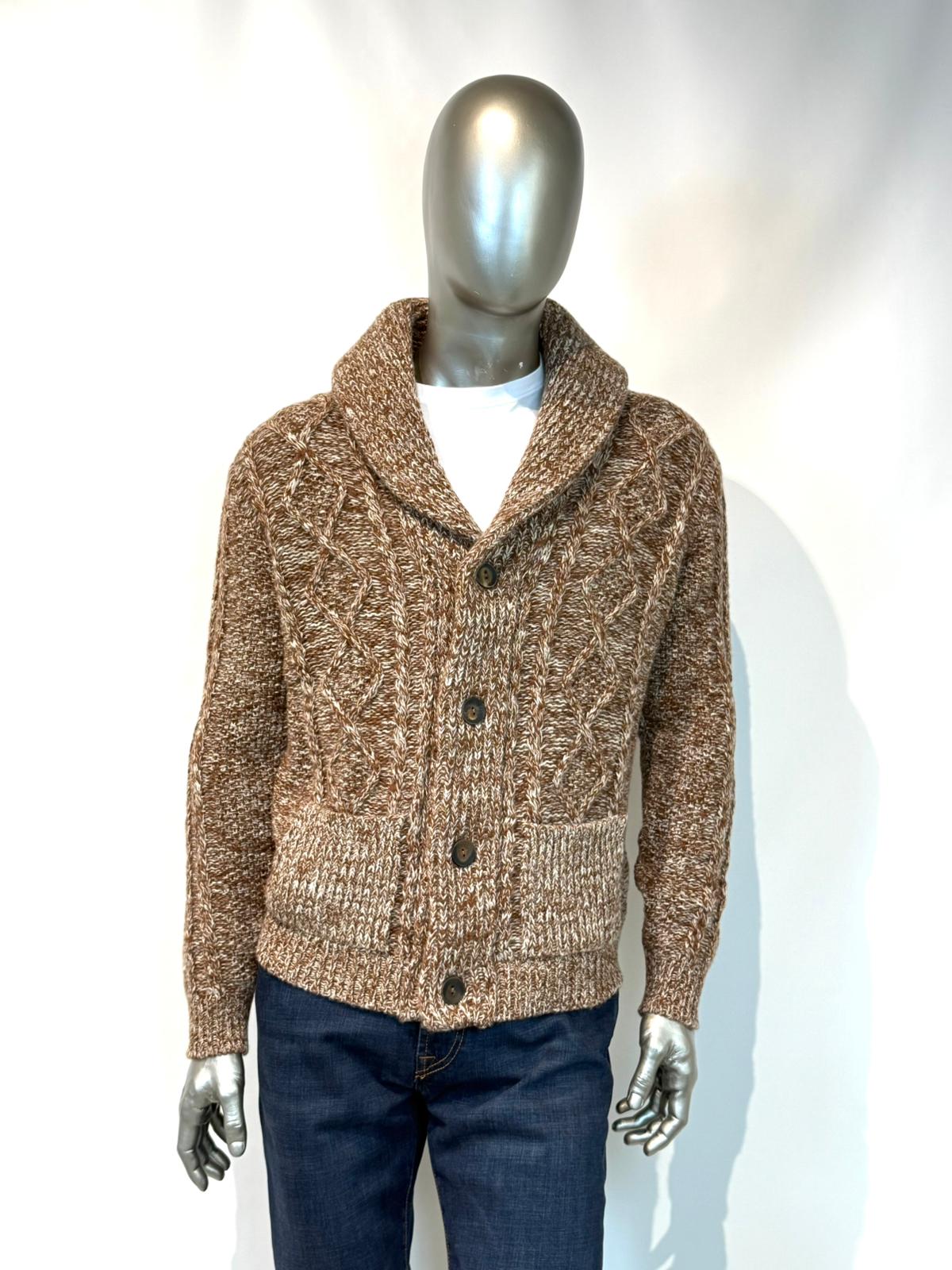 UW5-TYCOON Cardigan STEVE MCQUEEN Terra Naturale Man