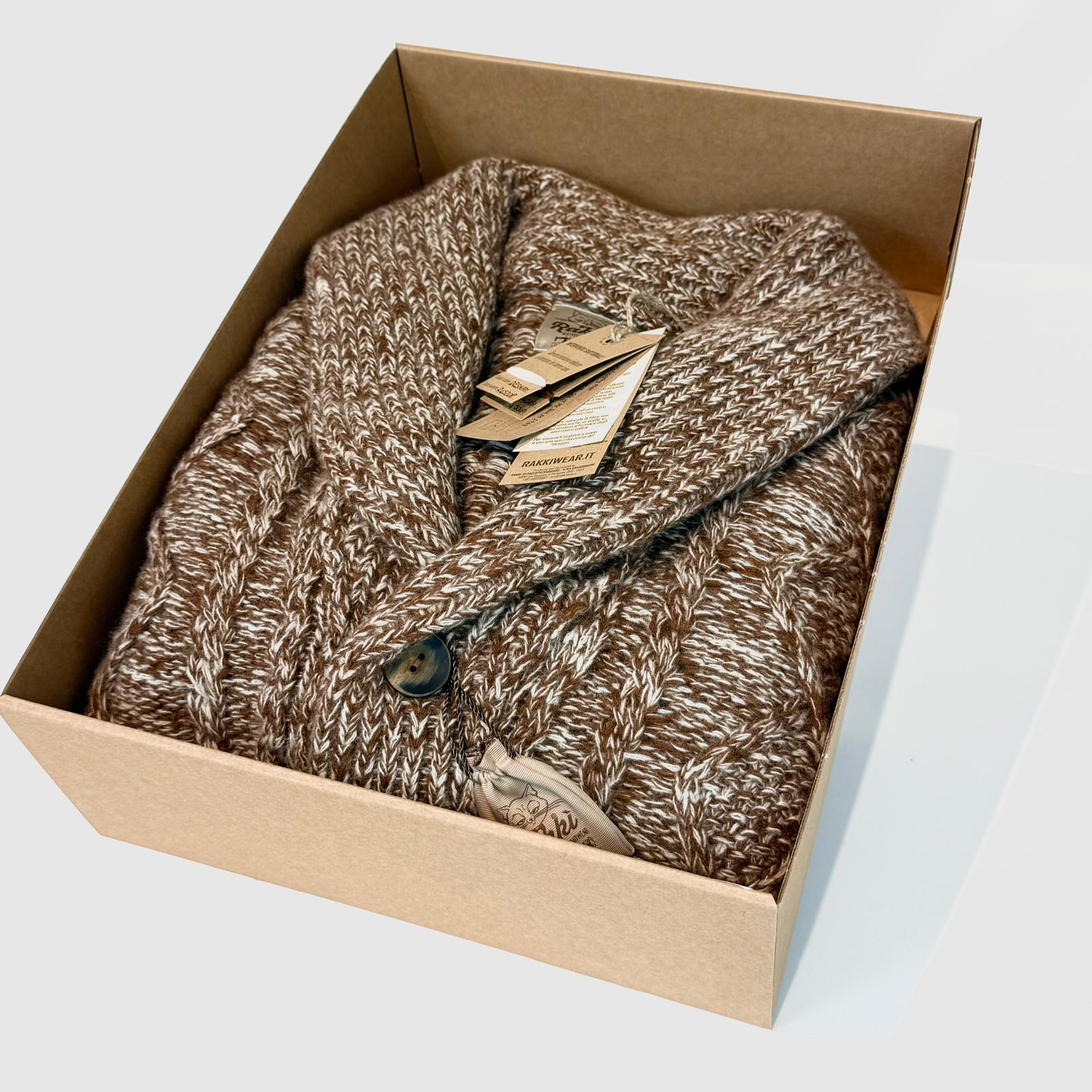 UW5-TYCOON Cardigan STEVE MCQUEEN Terra Naturale Man