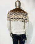 UW5-ROBERT Maglia ROBERT REDFORD Cratere Bianco Lana Man
