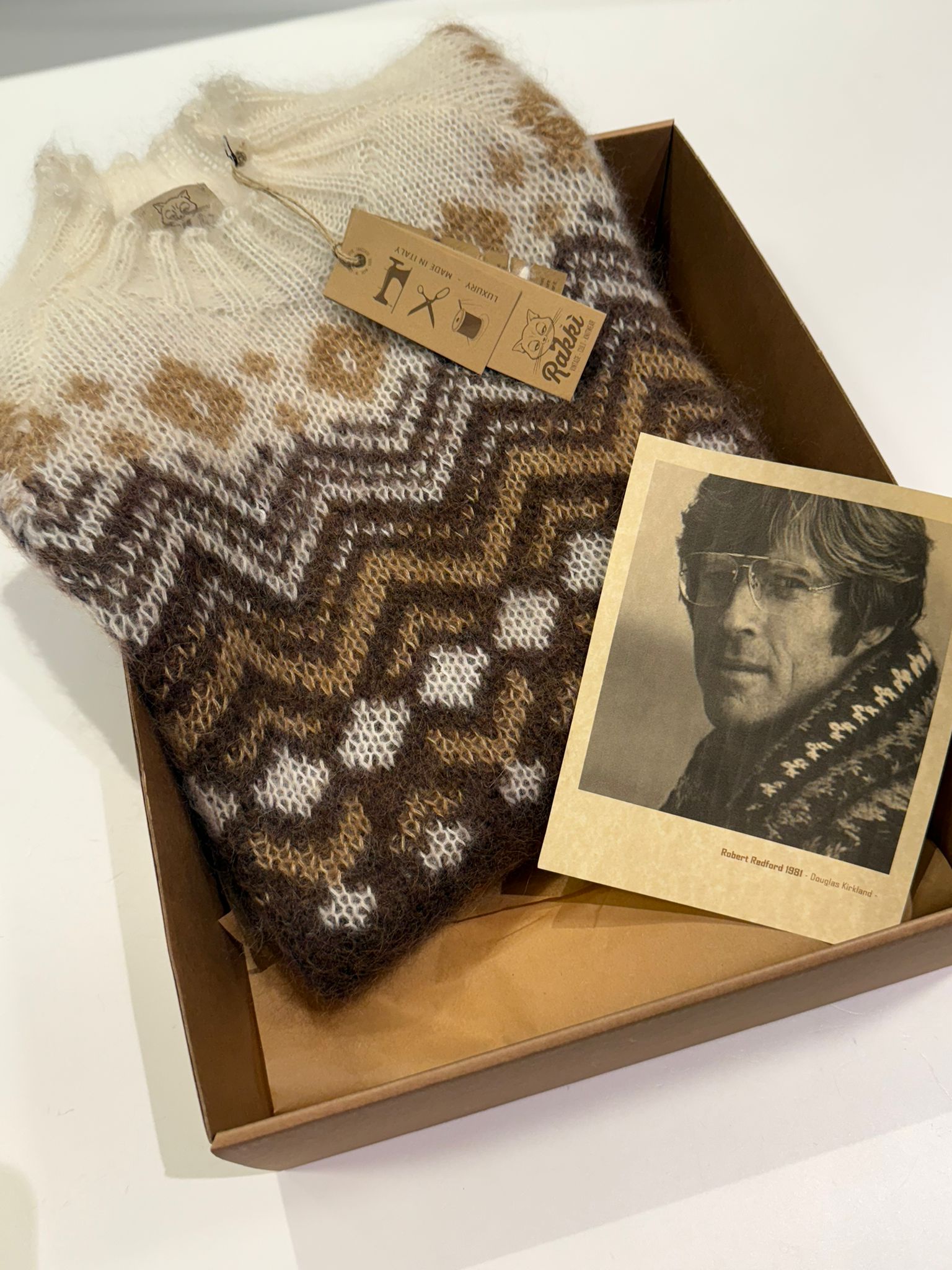 UW5-ROBERT Maglia ROBERT REDFORD Cratere Cioccolato Man