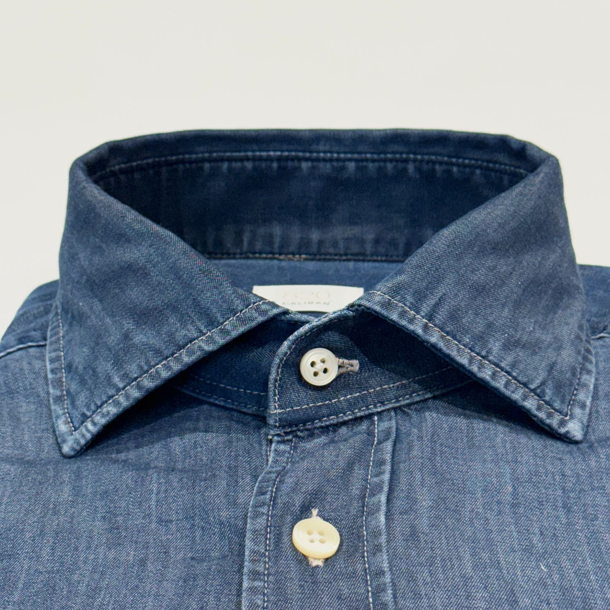 W5-JFNCUR Camicia Regular Denim Man