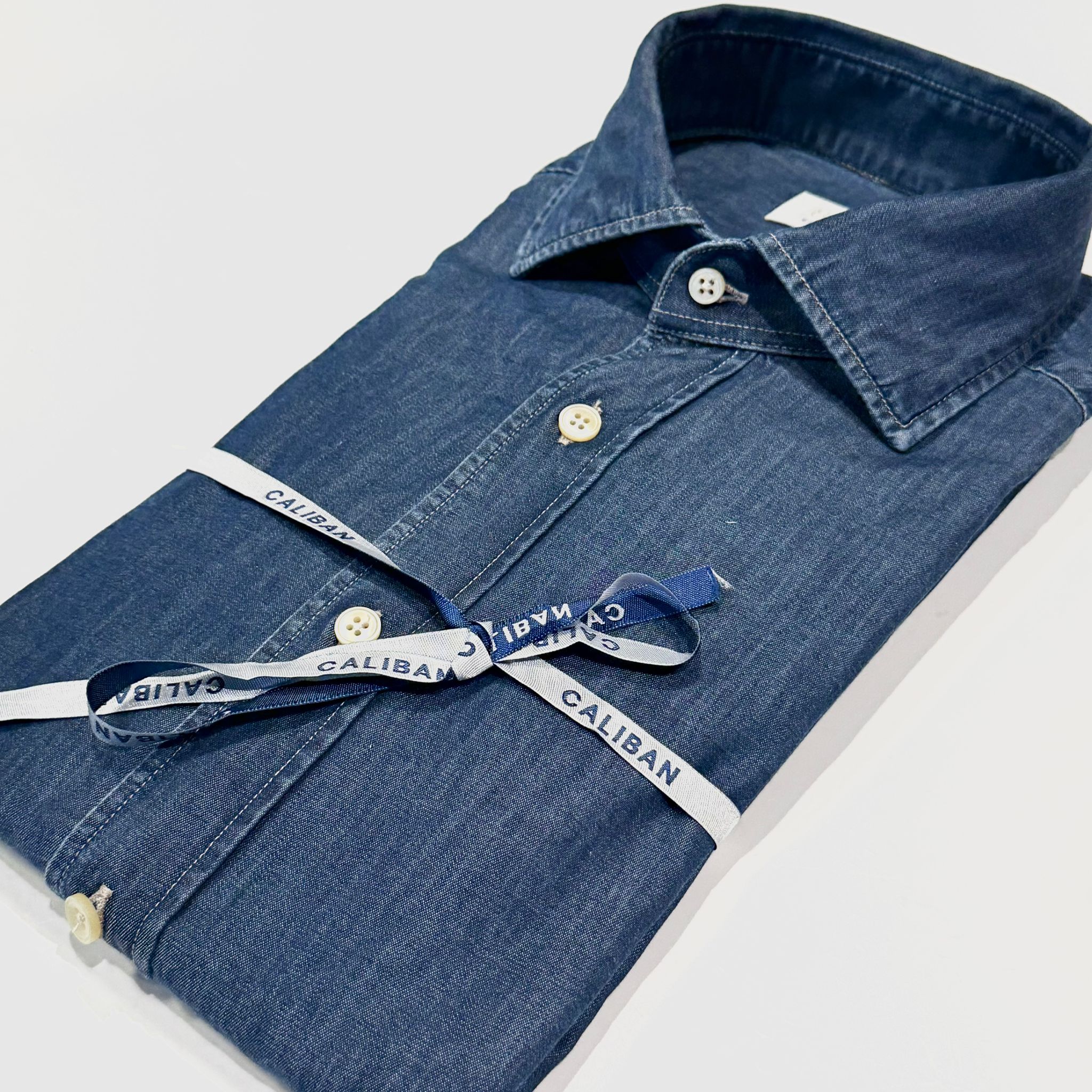 W5-JFNCUR Camicia Regular Denim Man