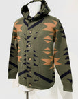 W5-UXMAL Cardigan Everest Army Green Man