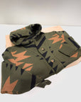 W5-UXMAL Cardigan Everest Army Green Man